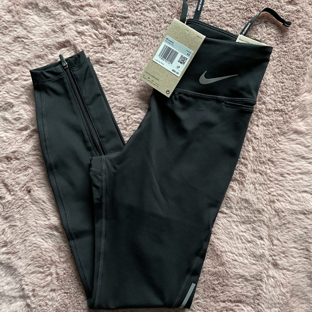 NWT Nike Dri-FIT Women's Running Pants zip XS 7/8